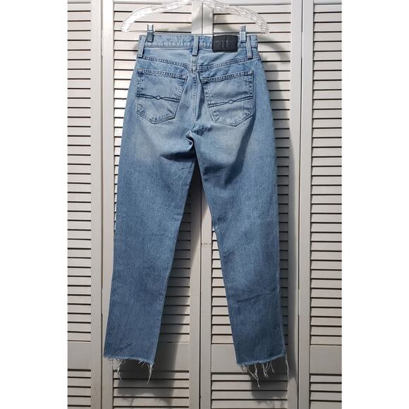 Lucky Brand Drew High Rise Mom Jeans Women's 00/24 Ankle Light Wash Blue Denim - Picture 4 of 14